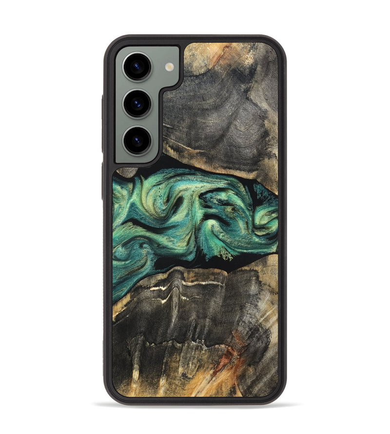 Galaxy S23 Plus Wood Phone Case - Mael (Green, 820135)