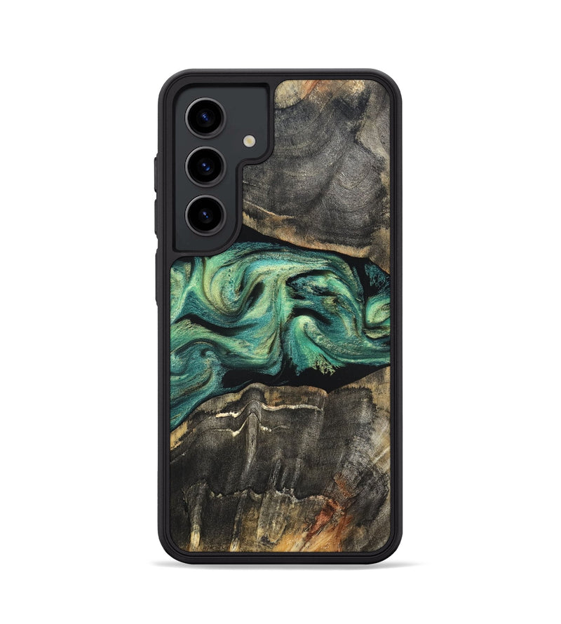 Galaxy S24 Wood Phone Case - Mael (Green, 820135)