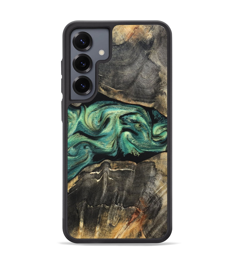 Galaxy S25 Plus Wood Phone Case - Mael (Green, 820135)