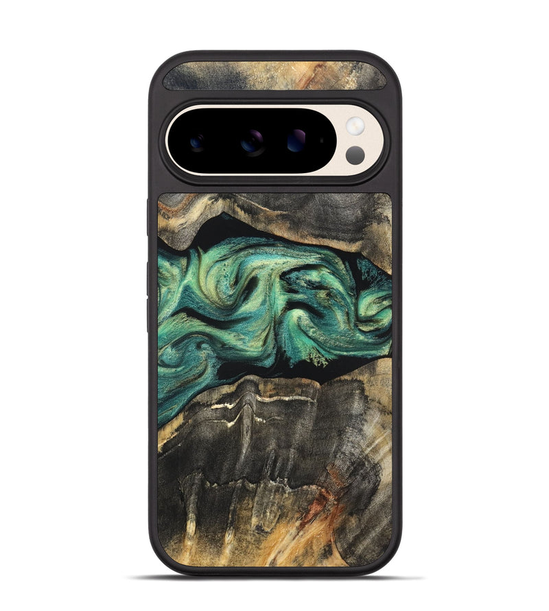 Pixel 10 Wood Phone Case - Mael (Green, 820135)
