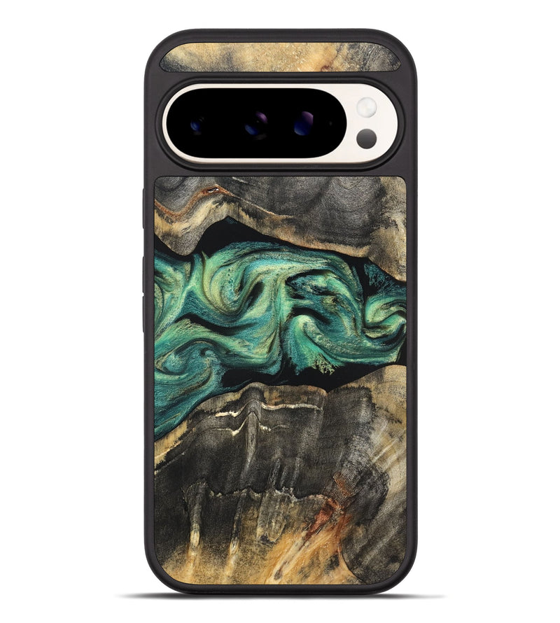 Pixel 10 Pro XL Wood Phone Case - Mael (Green, 820135)