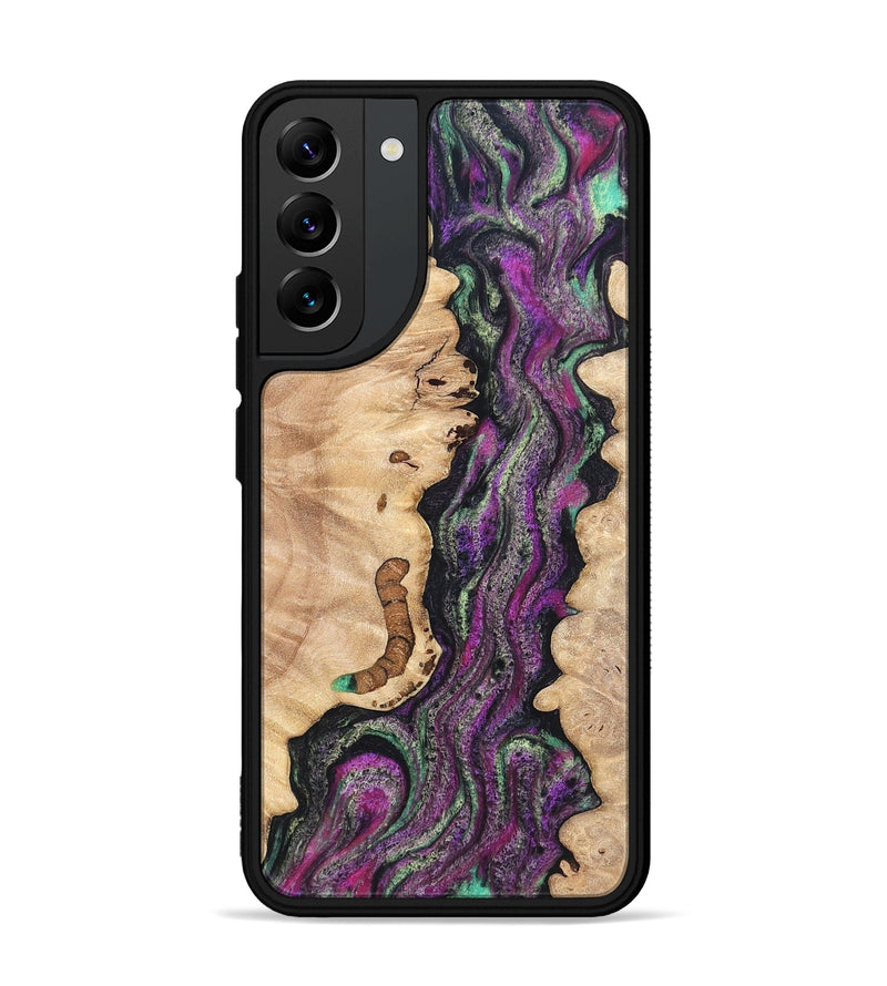 Galaxy S22 Plus Wood Phone Case - Nikole (Green, 820137)