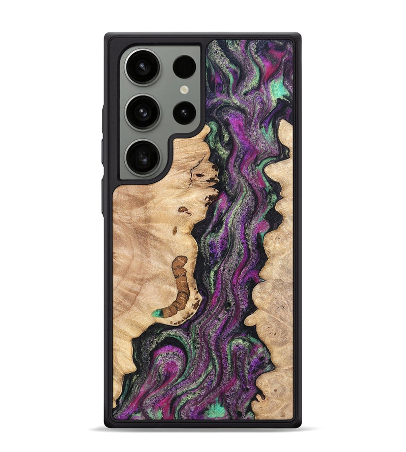 Galaxy S24 Ultra Wood Phone Case - Nikole (Green, 820137)