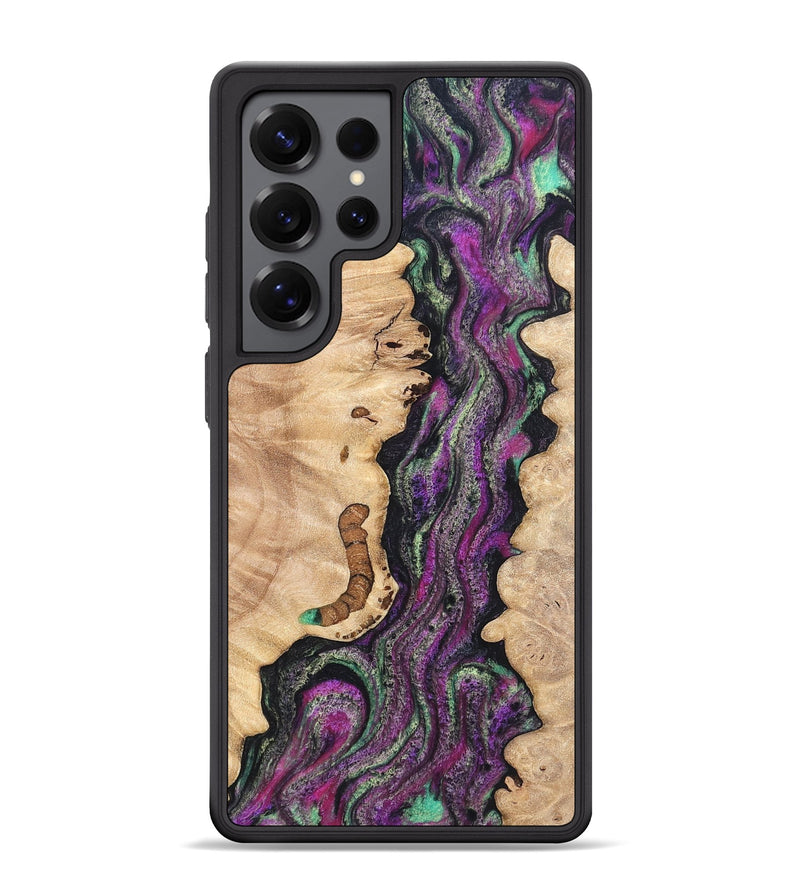Galaxy S25 Ultra Wood Phone Case - Nikole (Green, 820137)