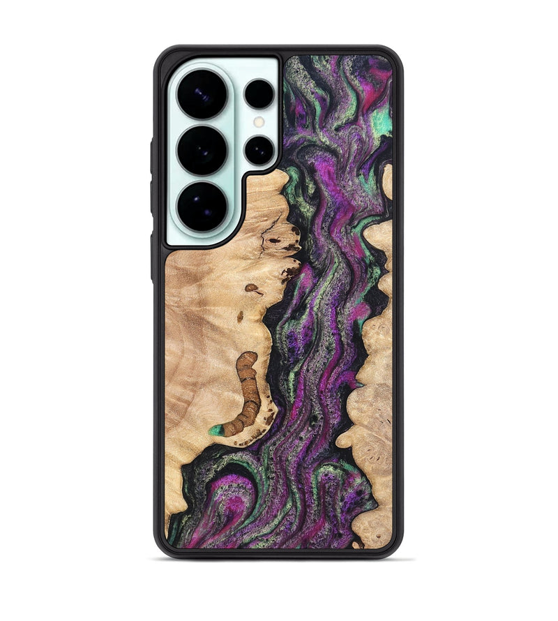 Galaxy S26 Ultra Wood Phone Case - Nikole (Green, 820137)