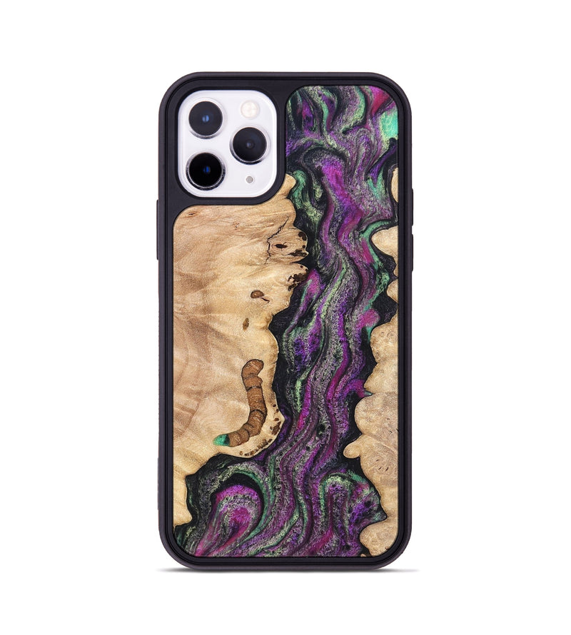 iPhone 11 Pro Wood Phone Case - Nikole (Green, 820137)