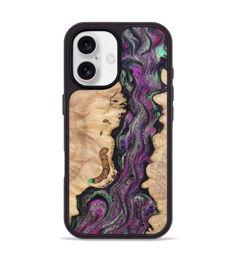 iPhone 17 Wood Phone Case - Nikole (Green, 820137)