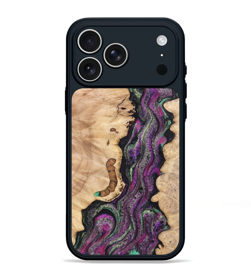 iPhone 17 Pro Max Wood Phone Case - Nikole (Green, 820137)