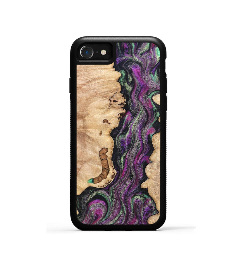 iPhone SE Wood Phone Case - Nikole (Green, 820137)