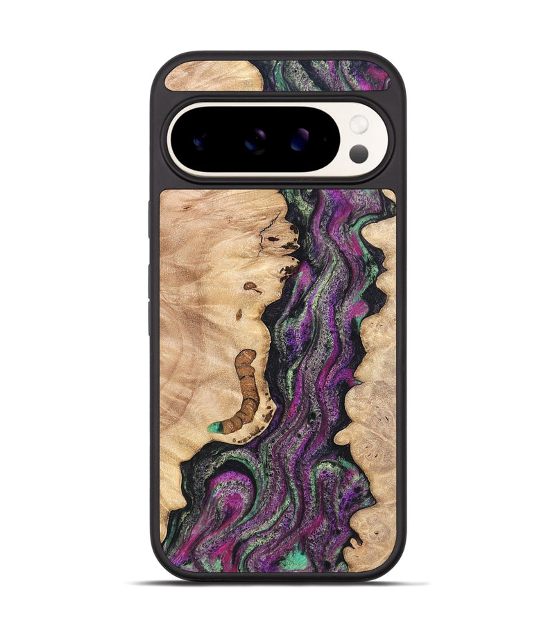 Pixel 9 Wood Phone Case - Nikole (Green, 820137)