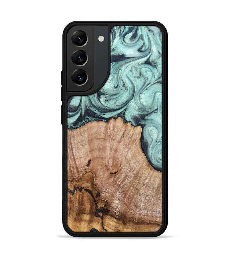 Galaxy S22 Plus Wood Phone Case - Ken (Green, 820139)