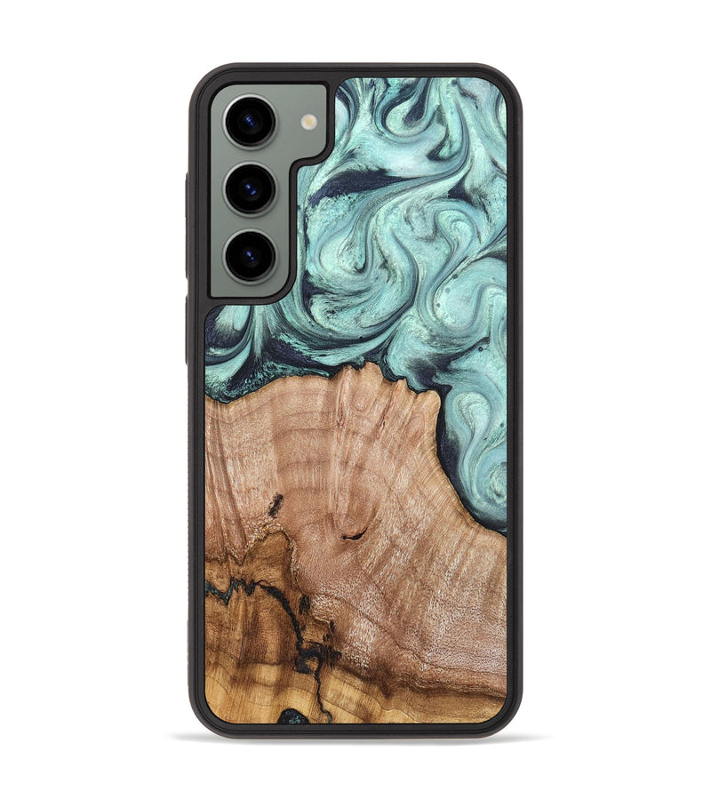 Galaxy S23 Plus Wood Phone Case - Ken (Green, 820139)