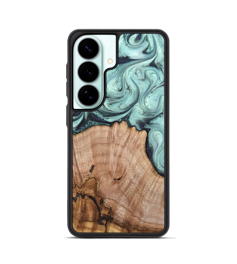 Galaxy S26 Wood Phone Case - Ken (Green, 820139)