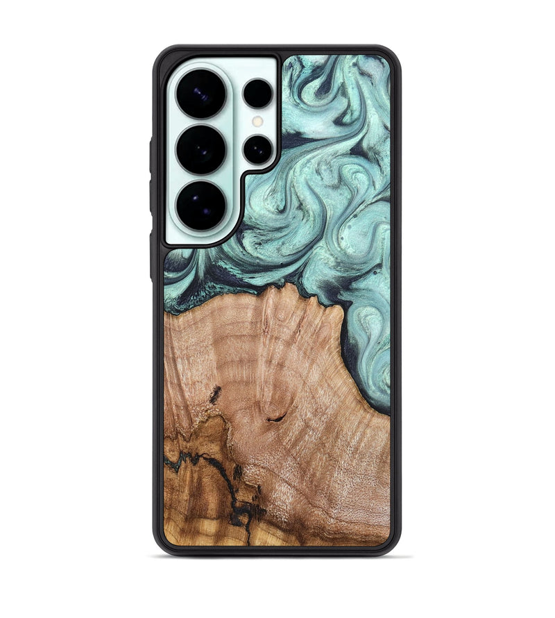 Galaxy S26 Ultra Wood Phone Case - Ken (Green, 820139)