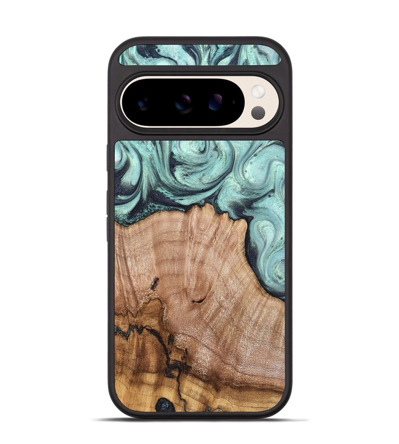 Pixel 10 Wood Phone Case - Ken (Green, 820139)