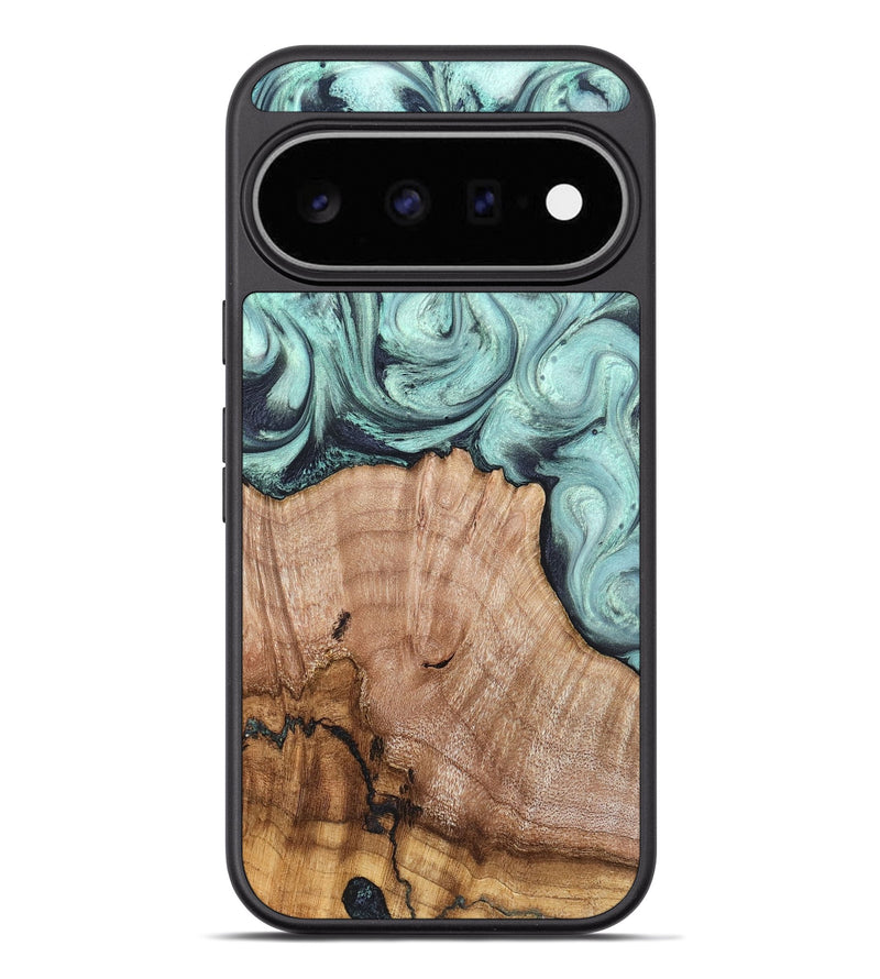 Pixel 11 Pro XL Wood Phone Case - Ken (Green, 820139)