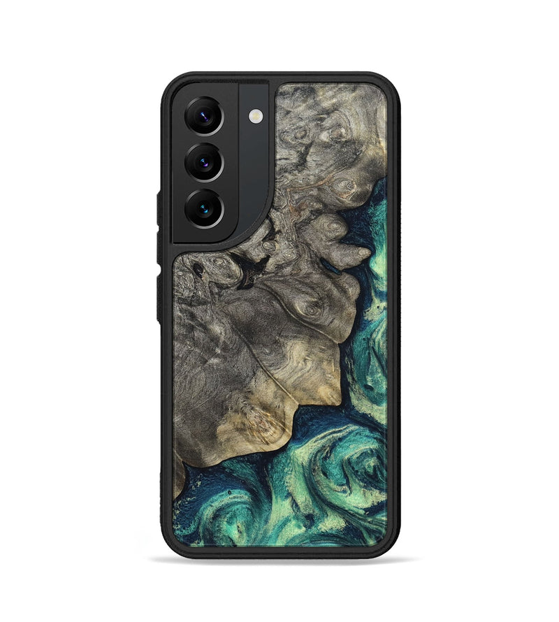 Galaxy S22 Wood Phone Case - Breonna (Green, 820140)