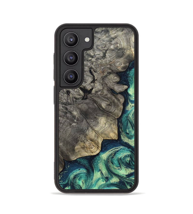 Galaxy S23 Wood Phone Case - Breonna (Green, 820140)