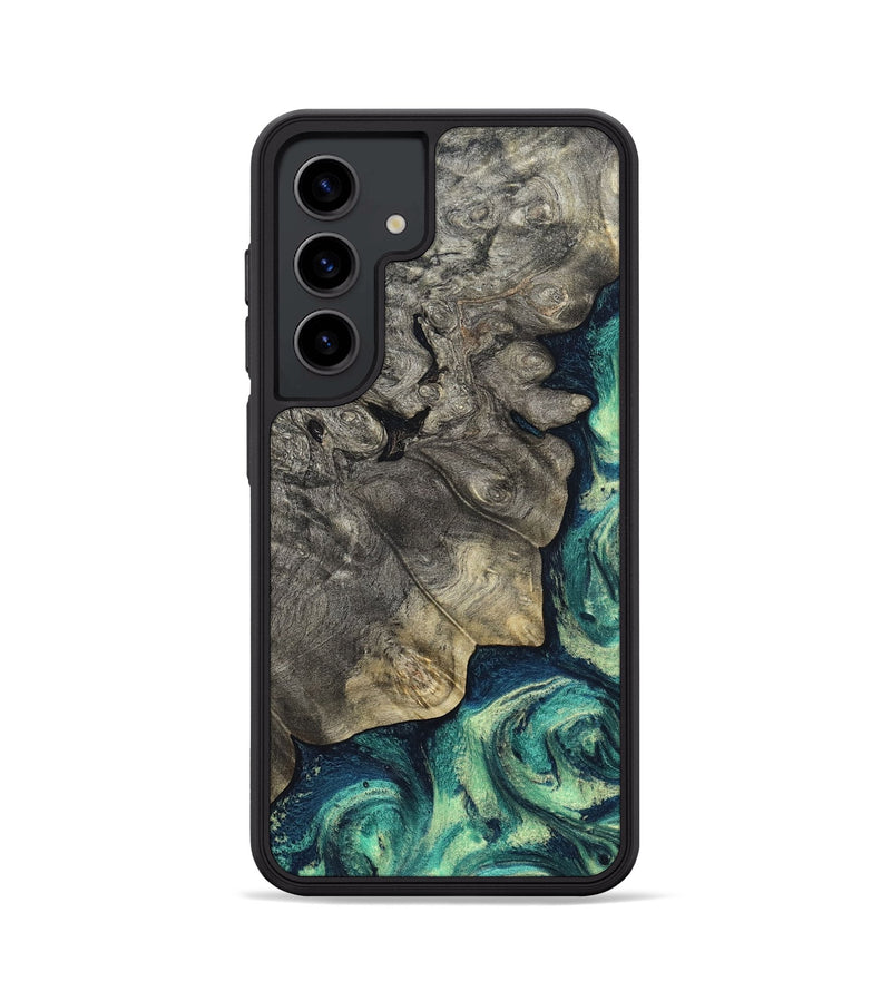 Galaxy S24 Wood Phone Case - Breonna (Green, 820140)