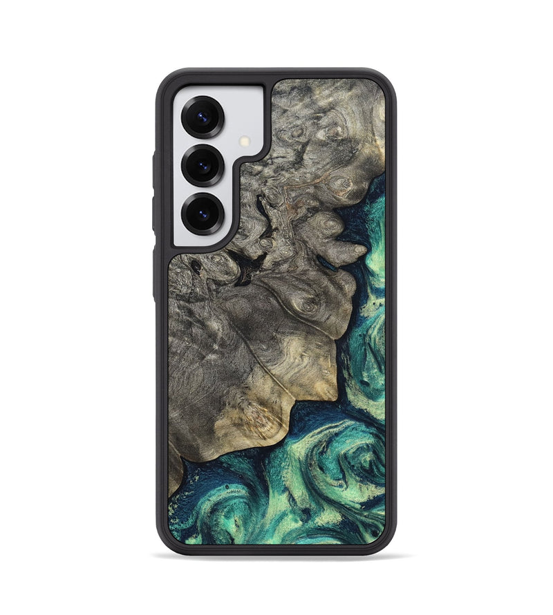 Galaxy S25 Wood Phone Case - Breonna (Green, 820140)