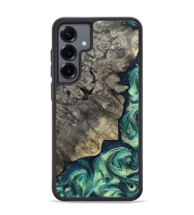 Galaxy S25 Plus Wood Phone Case - Breonna (Green, 820140)