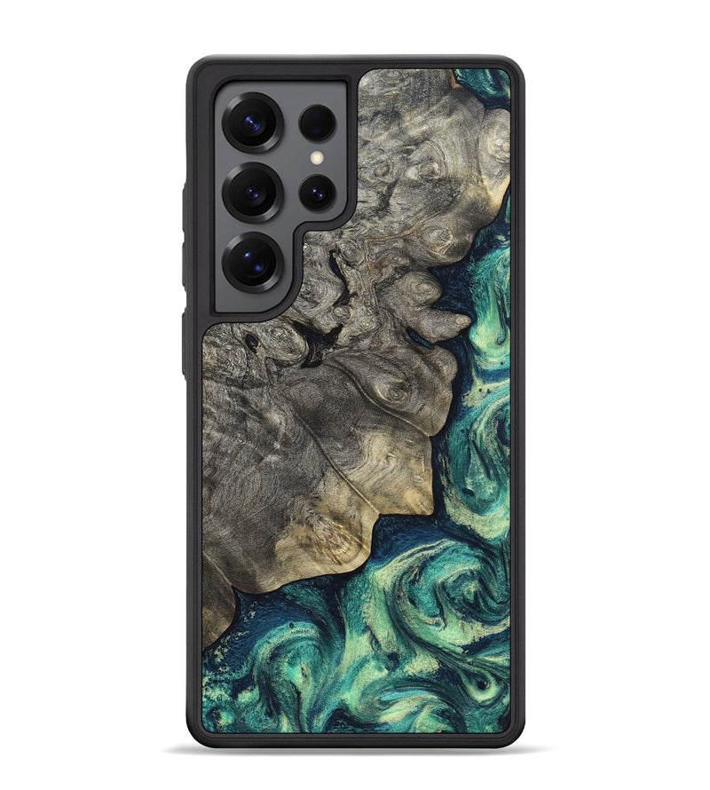 Galaxy S25 Ultra Wood Phone Case - Breonna (Green, 820140)