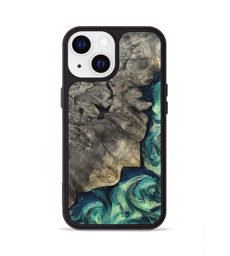 iPhone 13 Wood Phone Case - Breonna (Green, 820140)