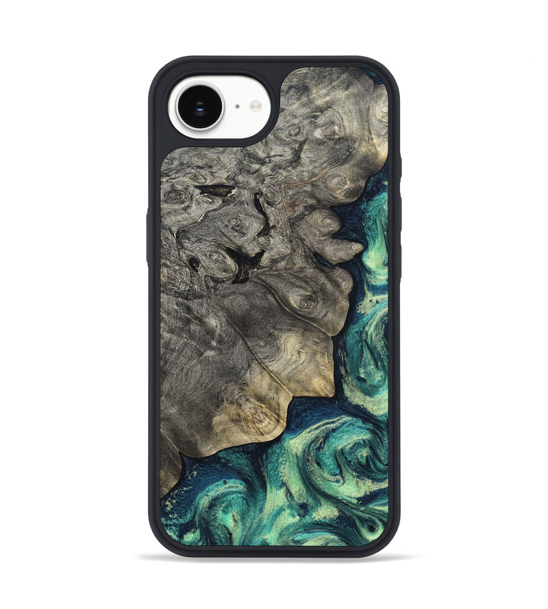 iPhone 17e Wood Phone Case - Breonna (Green, 820140)