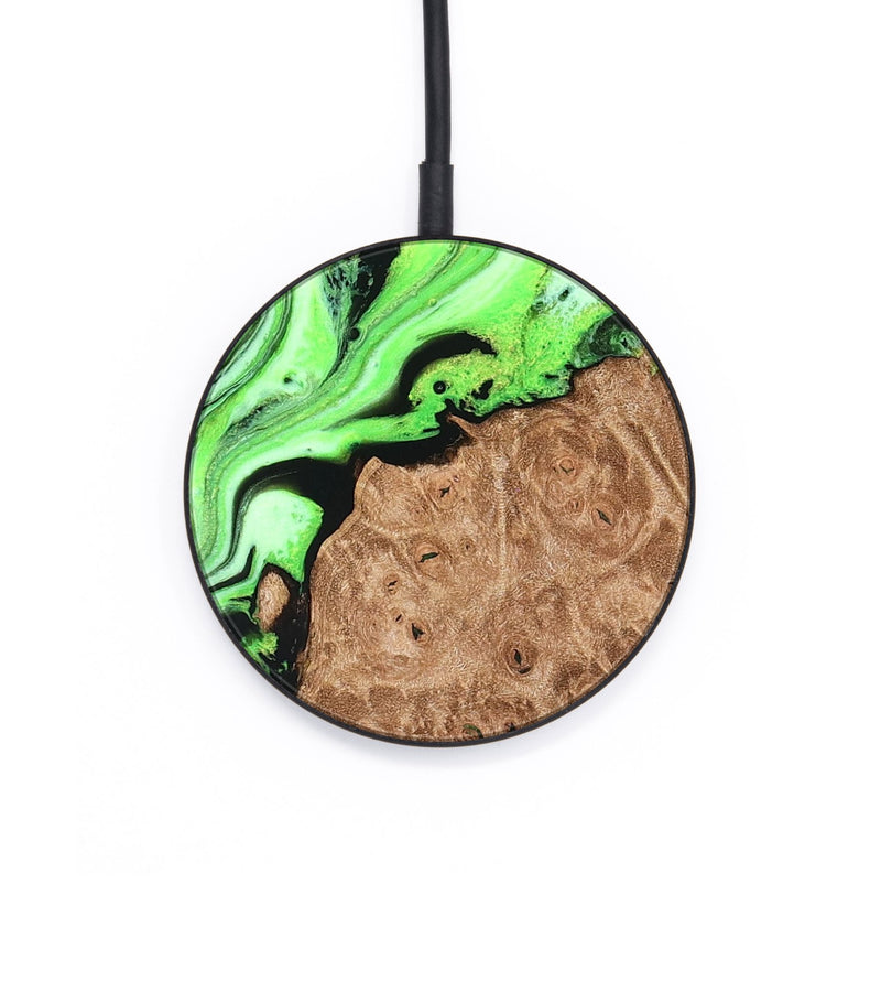 Circle Wood Wireless Charger - Felton (Green, 820141)