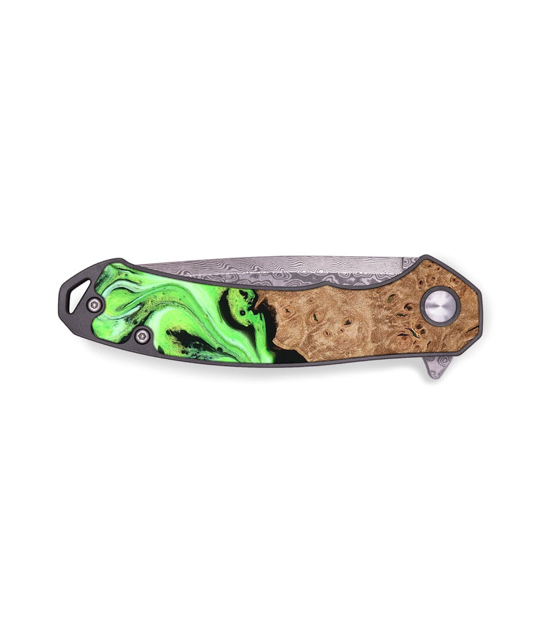 EDC Wood Pocket Knife - Felton (Green, 820141)