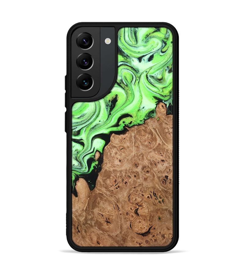 Galaxy S22 Plus Wood Phone Case - Felton (Green, 820141)