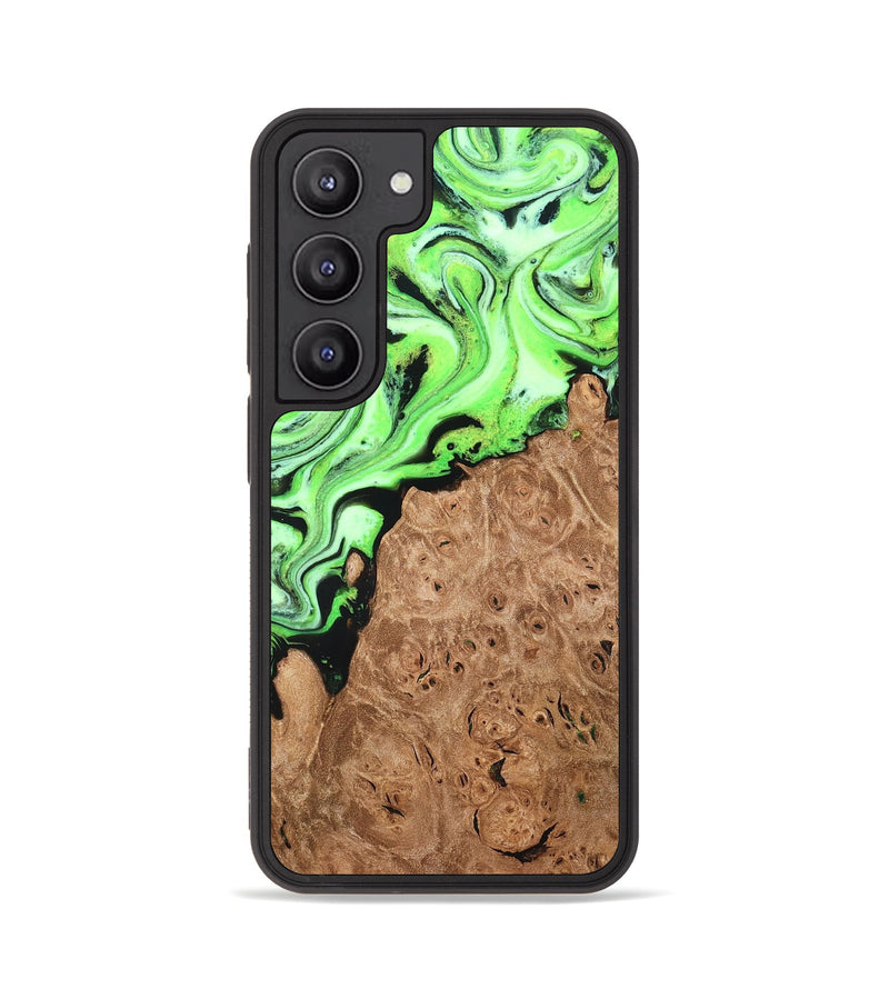 Galaxy S23 Wood Phone Case - Felton (Green, 820141)