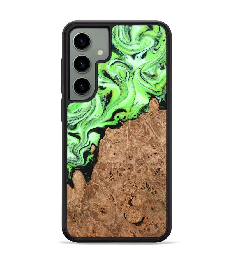 Galaxy S24 Plus Wood Phone Case - Felton (Green, 820141)