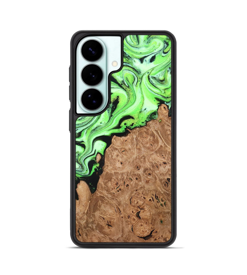 Galaxy S26 Wood Phone Case - Felton (Green, 820141)