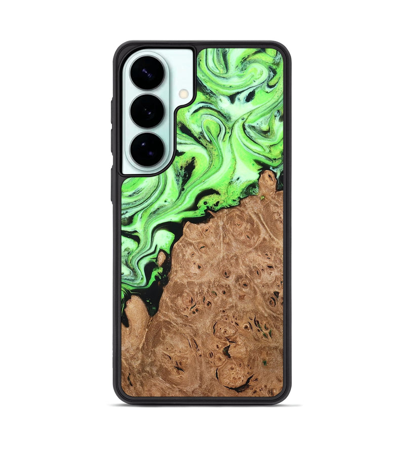 Galaxy S26 Plus Wood Phone Case - Felton (Green, 820141)