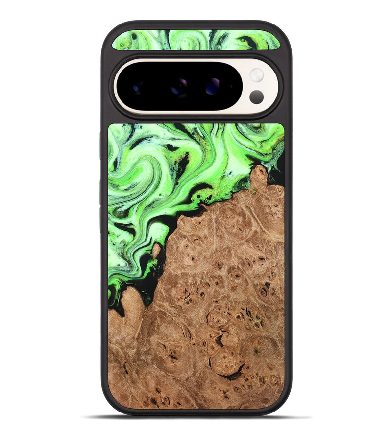 Pixel 10 Pro XL Wood Phone Case - Felton (Green, 820141)