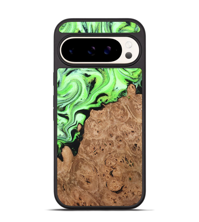 Pixel 9 Wood Phone Case - Felton (Green, 820141)