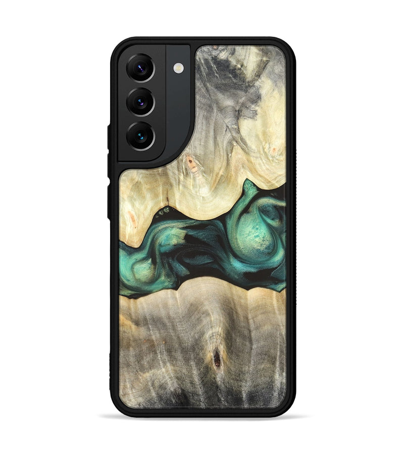 Galaxy S22 Plus Wood Phone Case - Vanessa (Green, 820142)