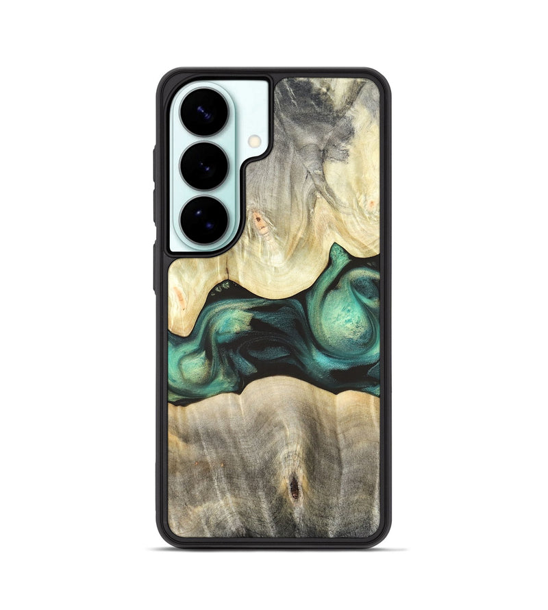 Galaxy S26 Wood Phone Case - Vanessa (Green, 820142)