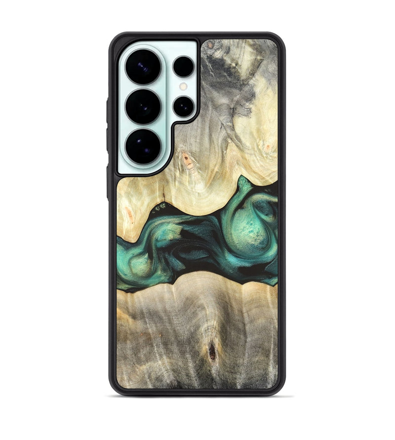 Galaxy S26 Ultra Wood Phone Case - Vanessa (Green, 820142)