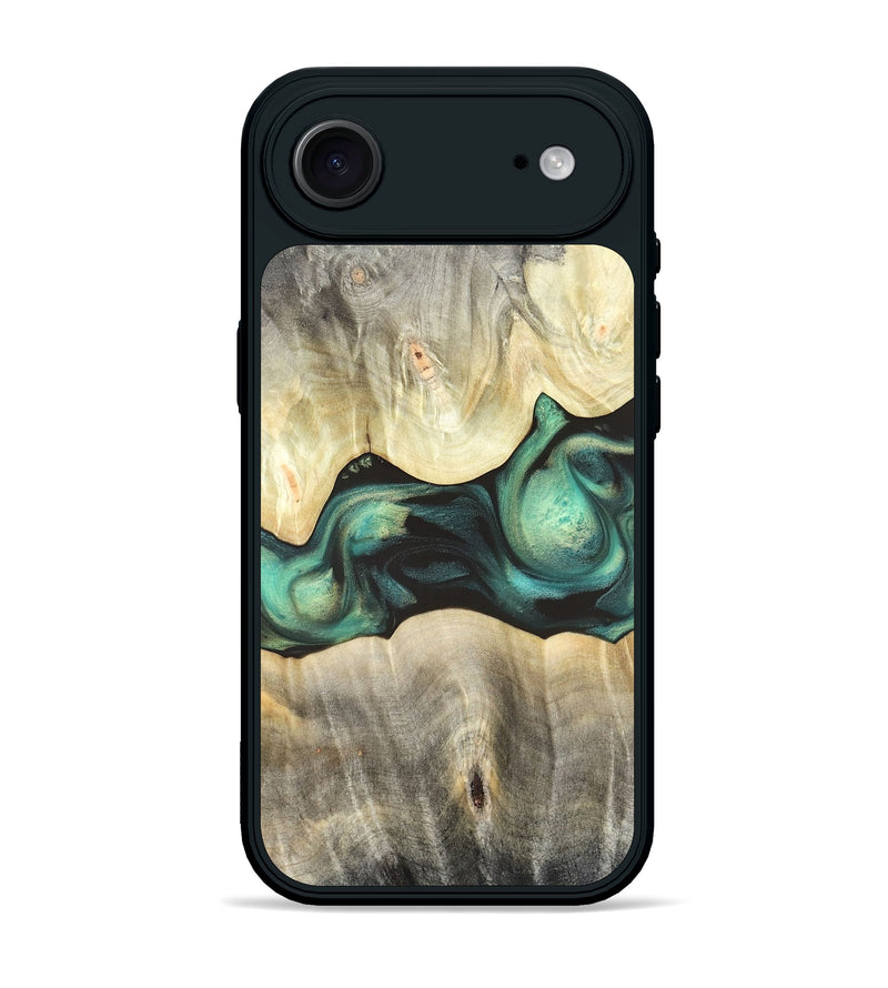 iPhone 17 Air Wood Phone Case - Vanessa (Green, 820142)