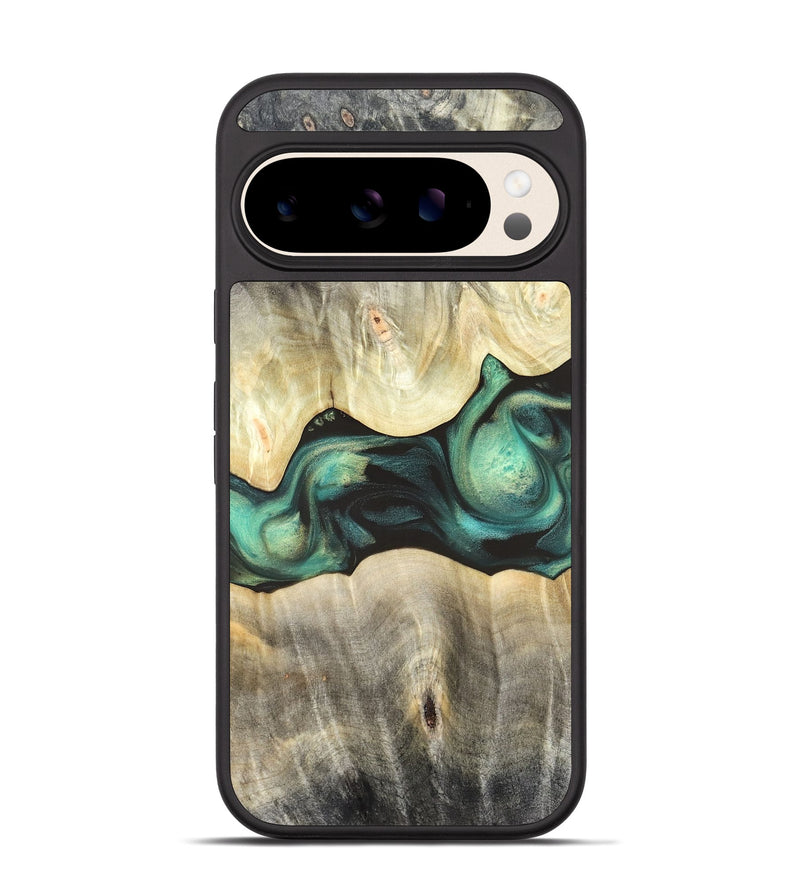 Pixel 10 Wood Phone Case - Vanessa (Green, 820142)