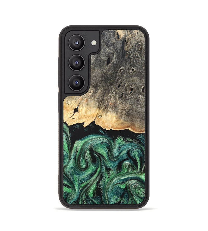 Galaxy S23 Wood Phone Case - Betsy (Green, 820144)