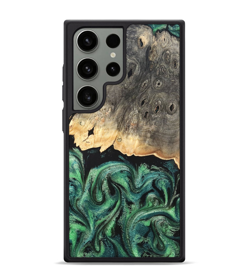 Galaxy S24 Ultra Wood Phone Case - Betsy (Green, 820144)