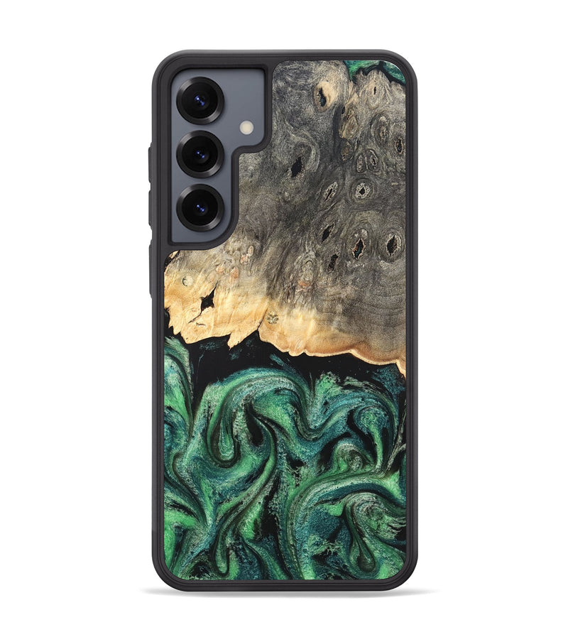 Galaxy S25 Plus Wood Phone Case - Betsy (Green, 820144)