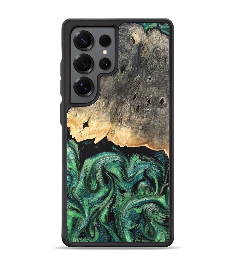 Galaxy S25 Ultra Wood Phone Case - Betsy (Green, 820144)