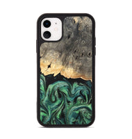 iPhone 11 Wood Phone Case - Betsy (Green, 820144)