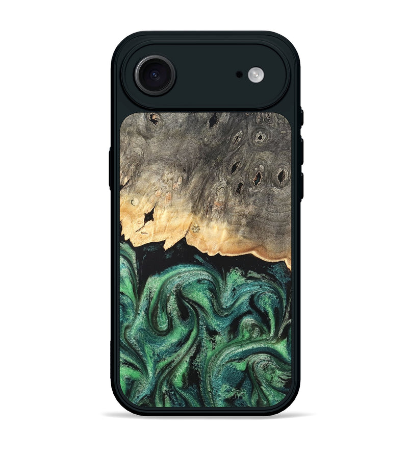 iPhone 17 Air Wood Phone Case - Betsy (Green, 820144)