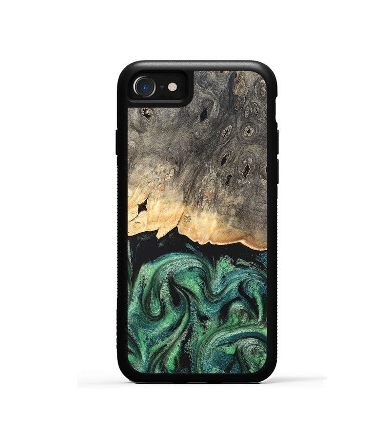 iPhone SE Wood Phone Case - Betsy (Green, 820144)
