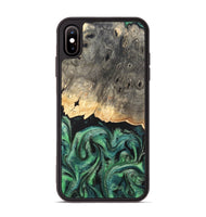 iPhone Xs Max Wood Phone Case - Betsy (Green, 820144)